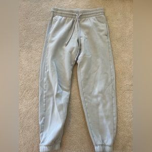 Light blue cozy af sweat pants